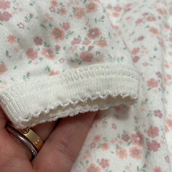 Jamie Kay Primrose Floral Button Footed Sleeper - Picture 11 of 12